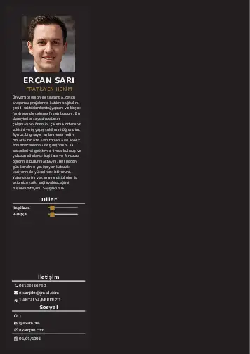 Pratisyen Hekim Cv Örnekleri cv indir